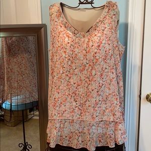 CAbi Floral Top